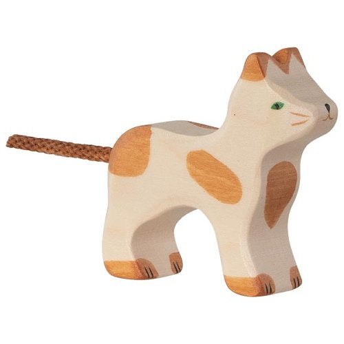 Holztiger Katze ,stehend, klein