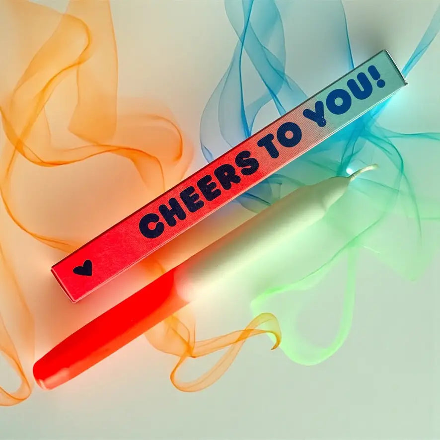 pinkstories Kerze Cheers to you!