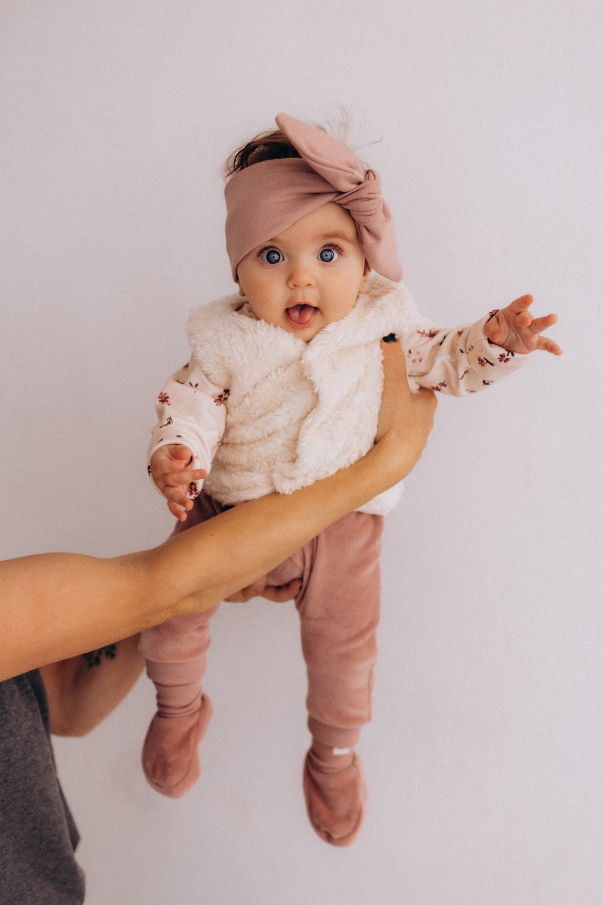 wooly organic Babyhose Rosa