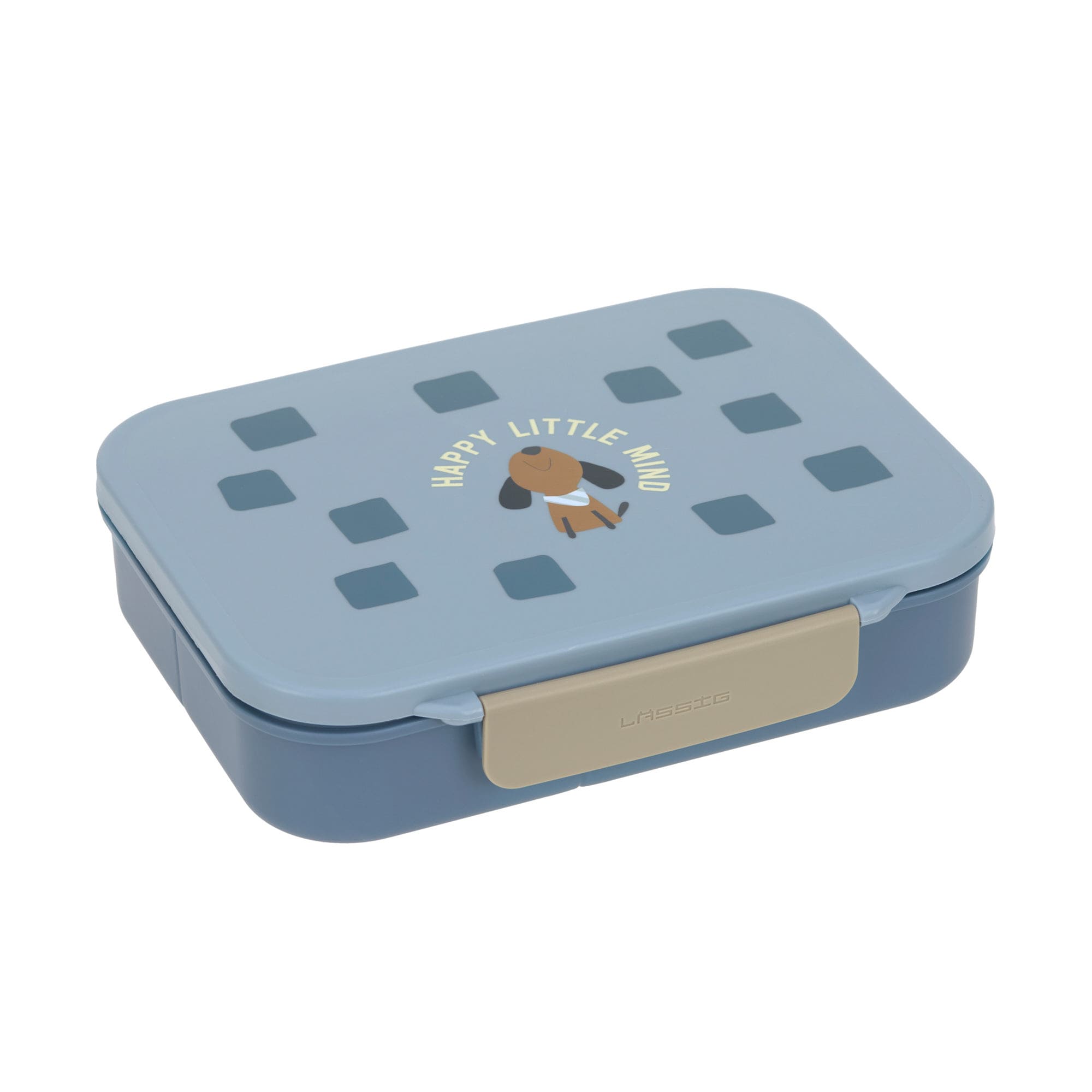 Lässig Lunchbox Pattern Party blue