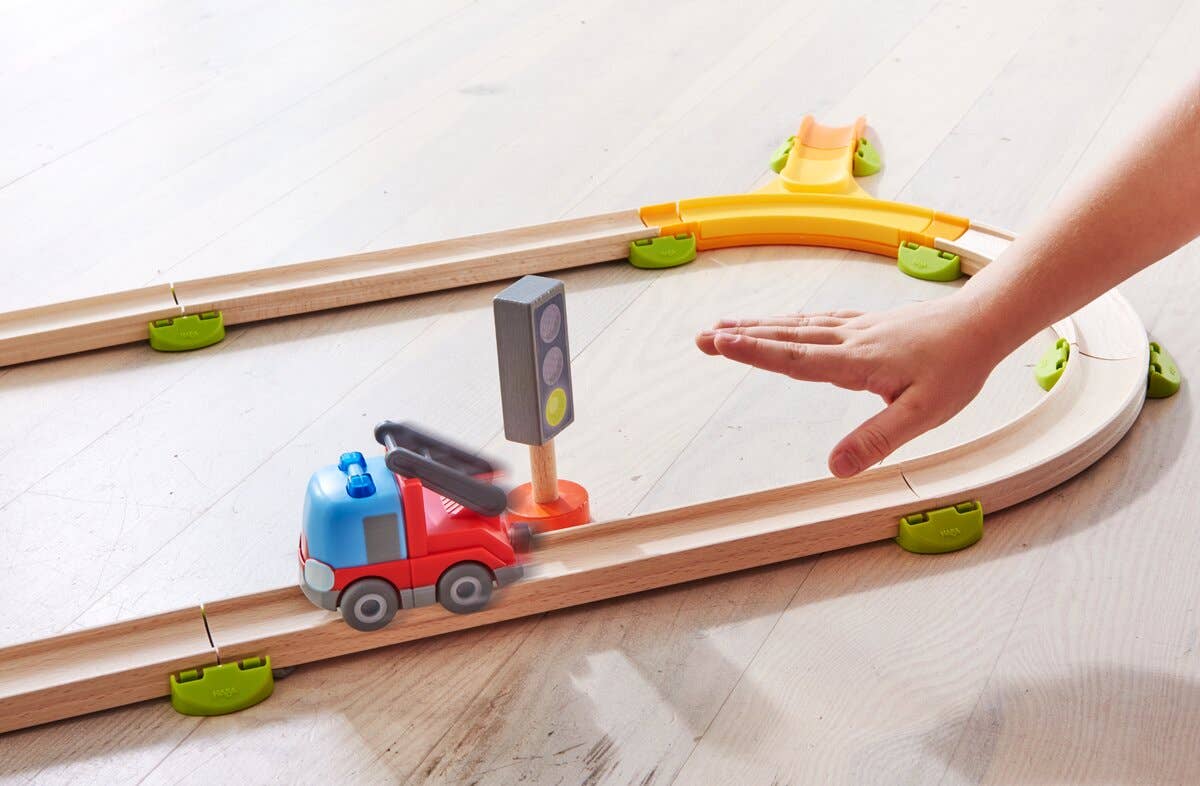 Haba Cars – Feuerwehr-Leiterwagen