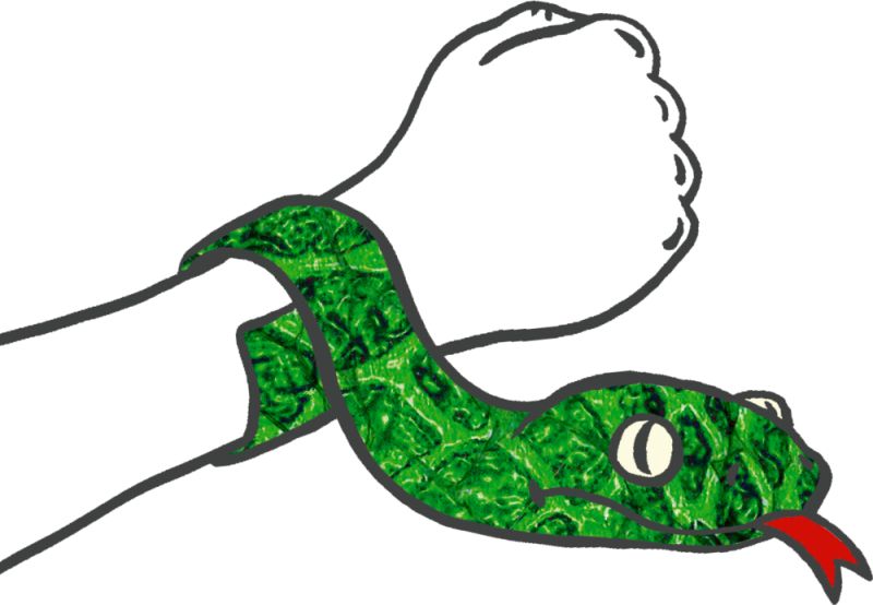 Die Spiegelburg Schlangen Schnapparmband