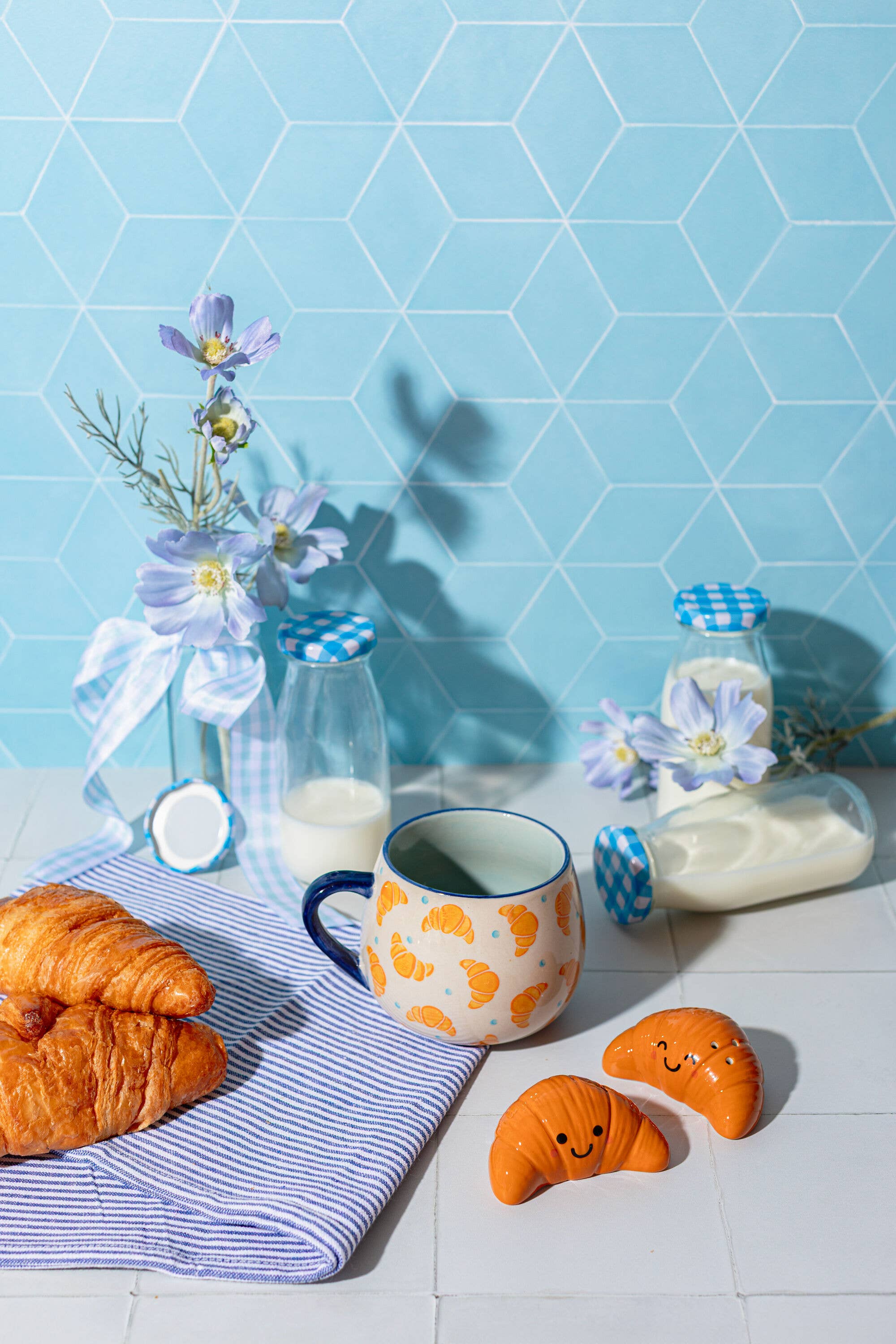 Sass & Belle Croissant Salz- und Pfefferstreuer