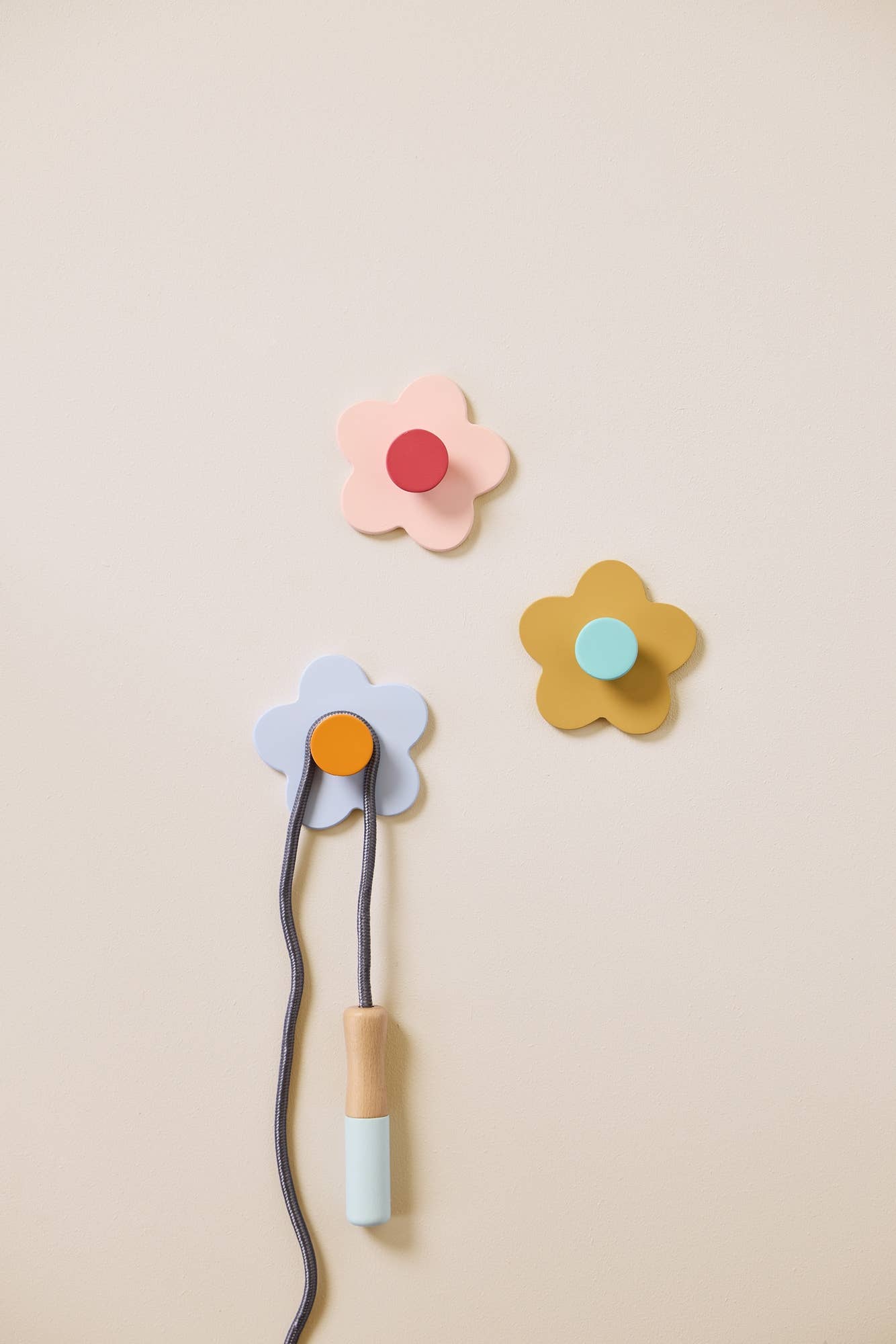 Kids Concept - Hakenset  3er-Pack Blume