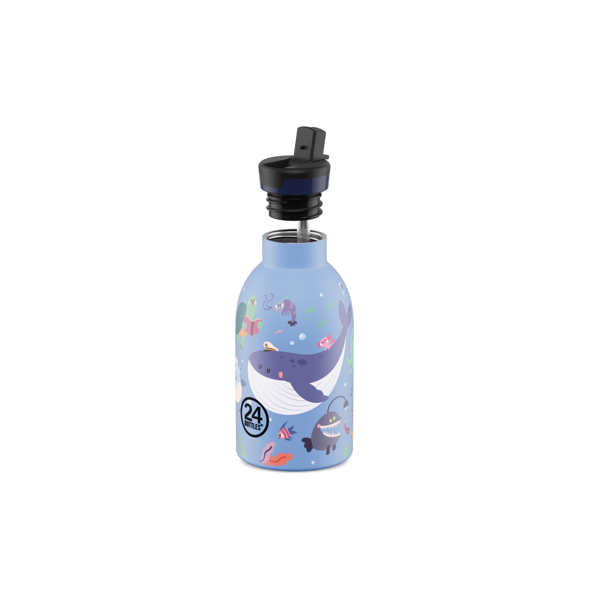 24 bottles Kinder-Isolierflasche | Ozeanfreunde - 330 ml