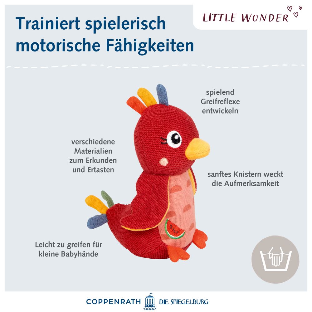 Die Spiegelburg Knistertier Paradiesvogel