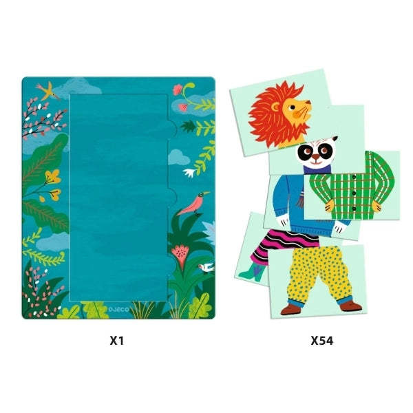 Djeco - Mix & Match Modanimo