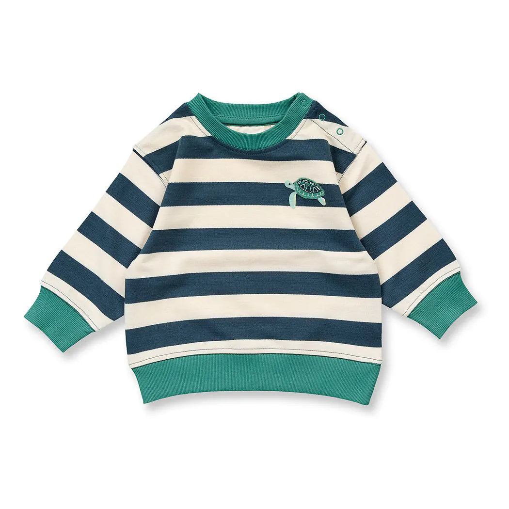 Sense Organics Baby Sweater SIAM Schildkröte