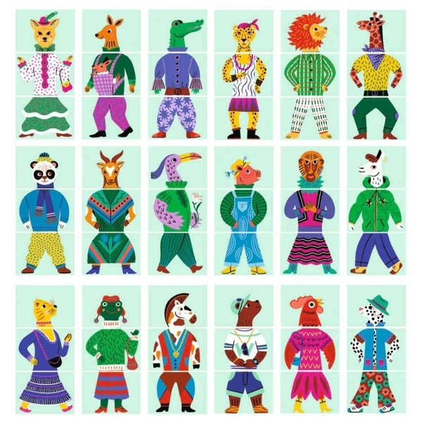Djeco - Mix & Match Modanimo