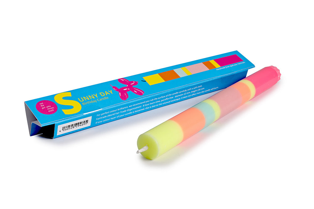 not the girl - Kerze Sunny Day