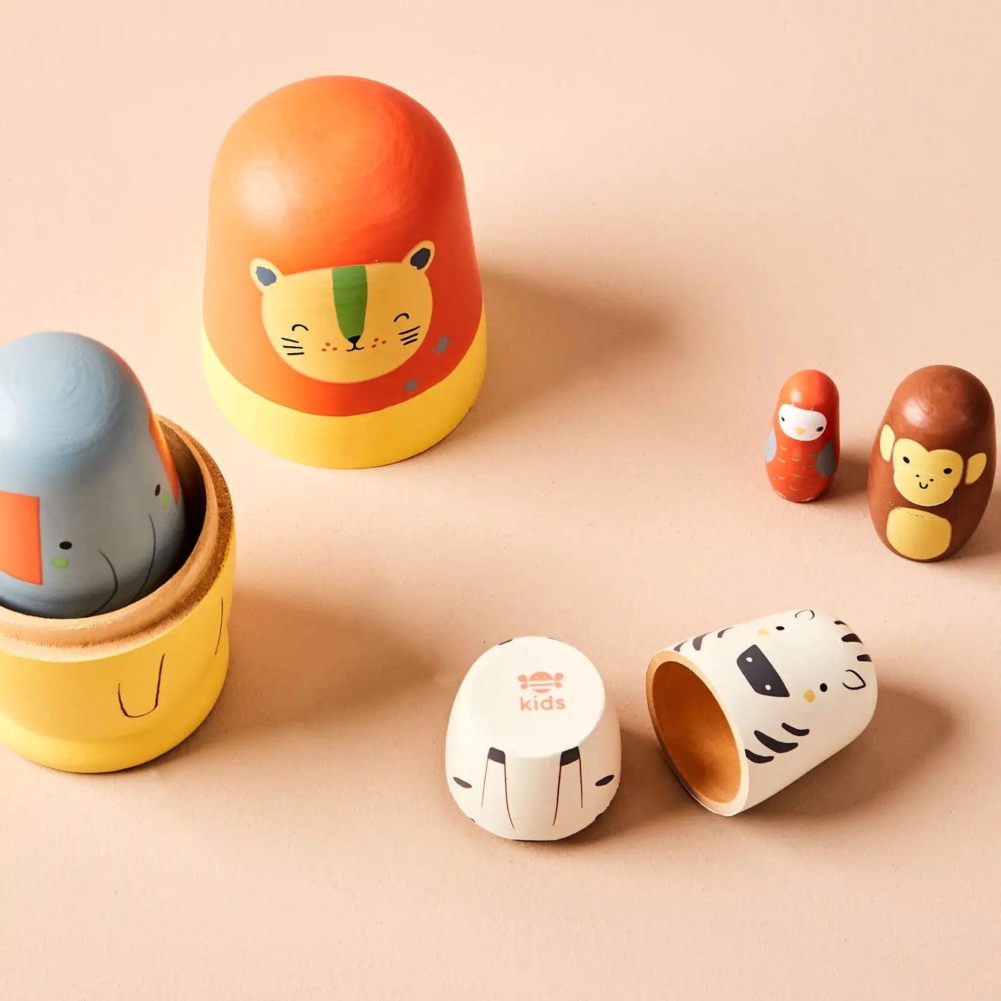 just bee kids Tier-Nistpuppen aus Holz