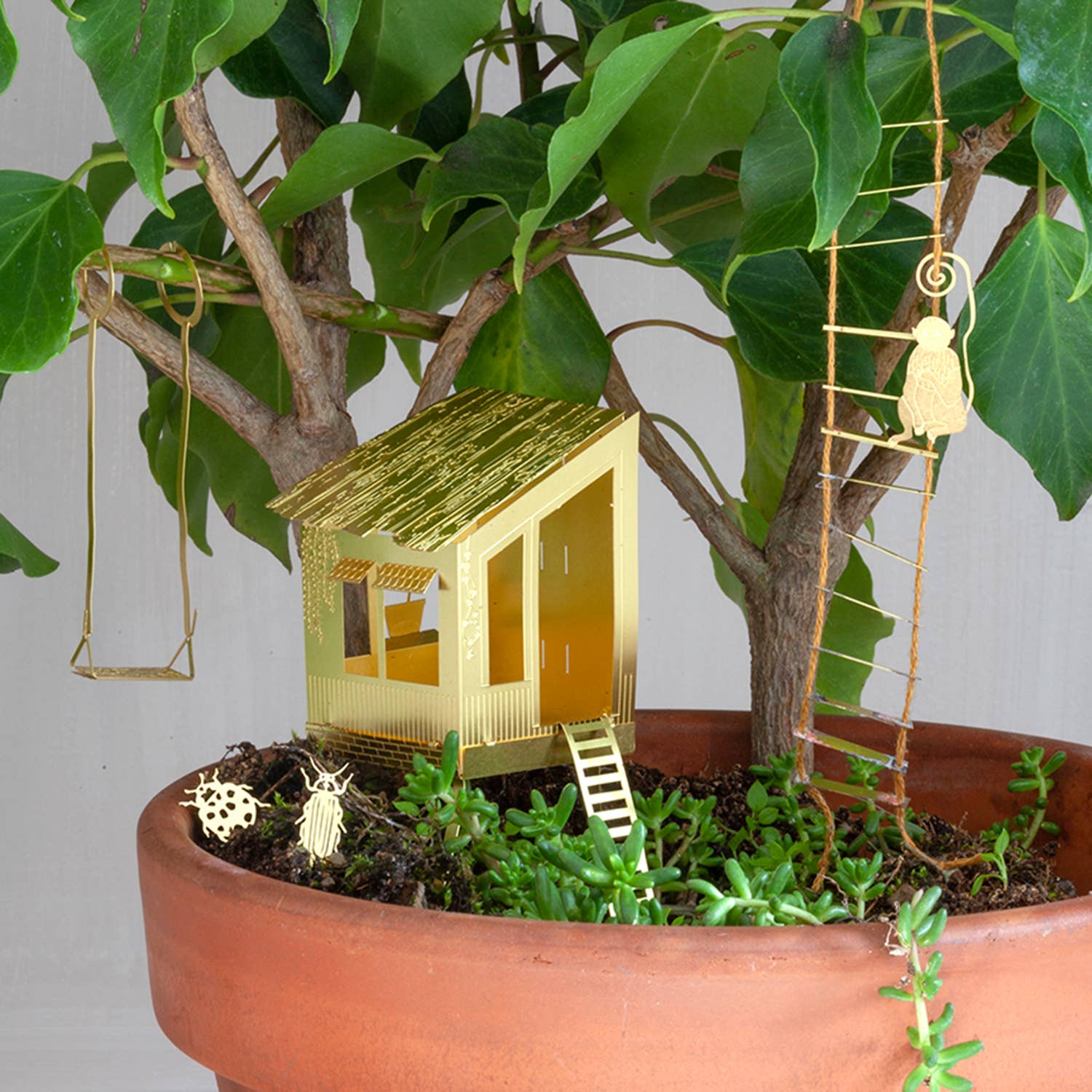 Botanopia Tiny Treehouse – Mini-Baumhaus für deine Pflanzen