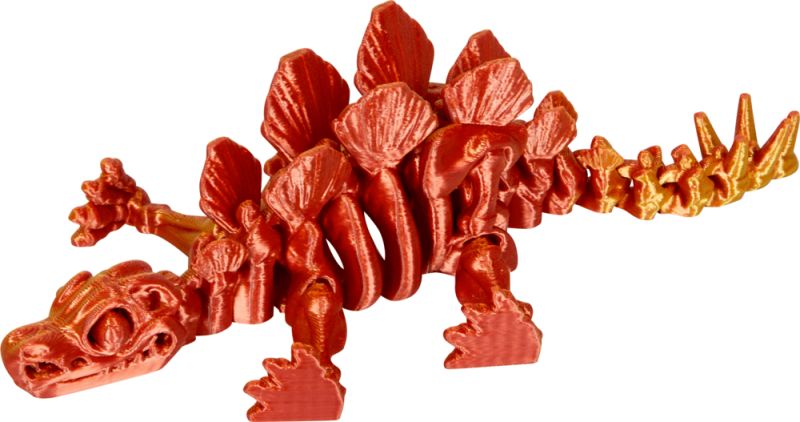 Die Spiegelburg Kristalltier Stegosaurus Skelett
