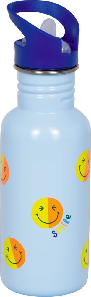 Die Spiegelburg Edelstahl Trinkflasche Happy Face 500ml