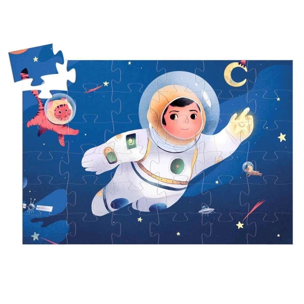 Djeco Formenpuzzle Astronaut