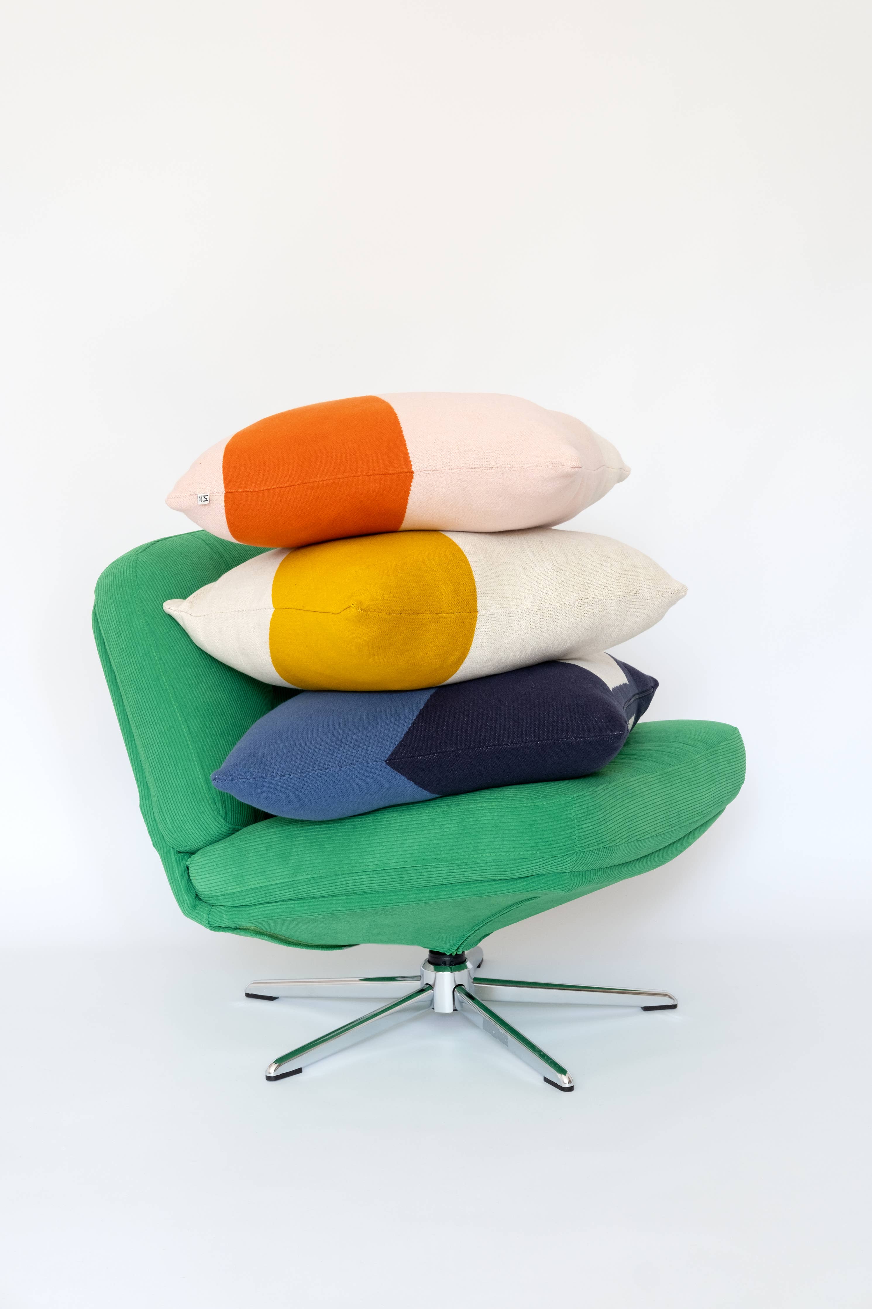 Kissen/Kissen aus Baumwollstrick — Ilo Citrus: Filled Cushion (UK & Europe Only)
