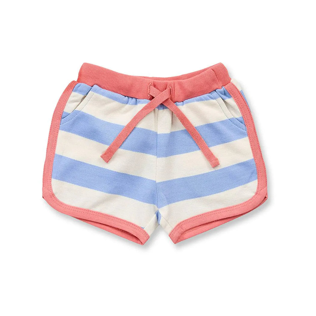 Sense Organics Shorts MARLEN blau weiß gestreift