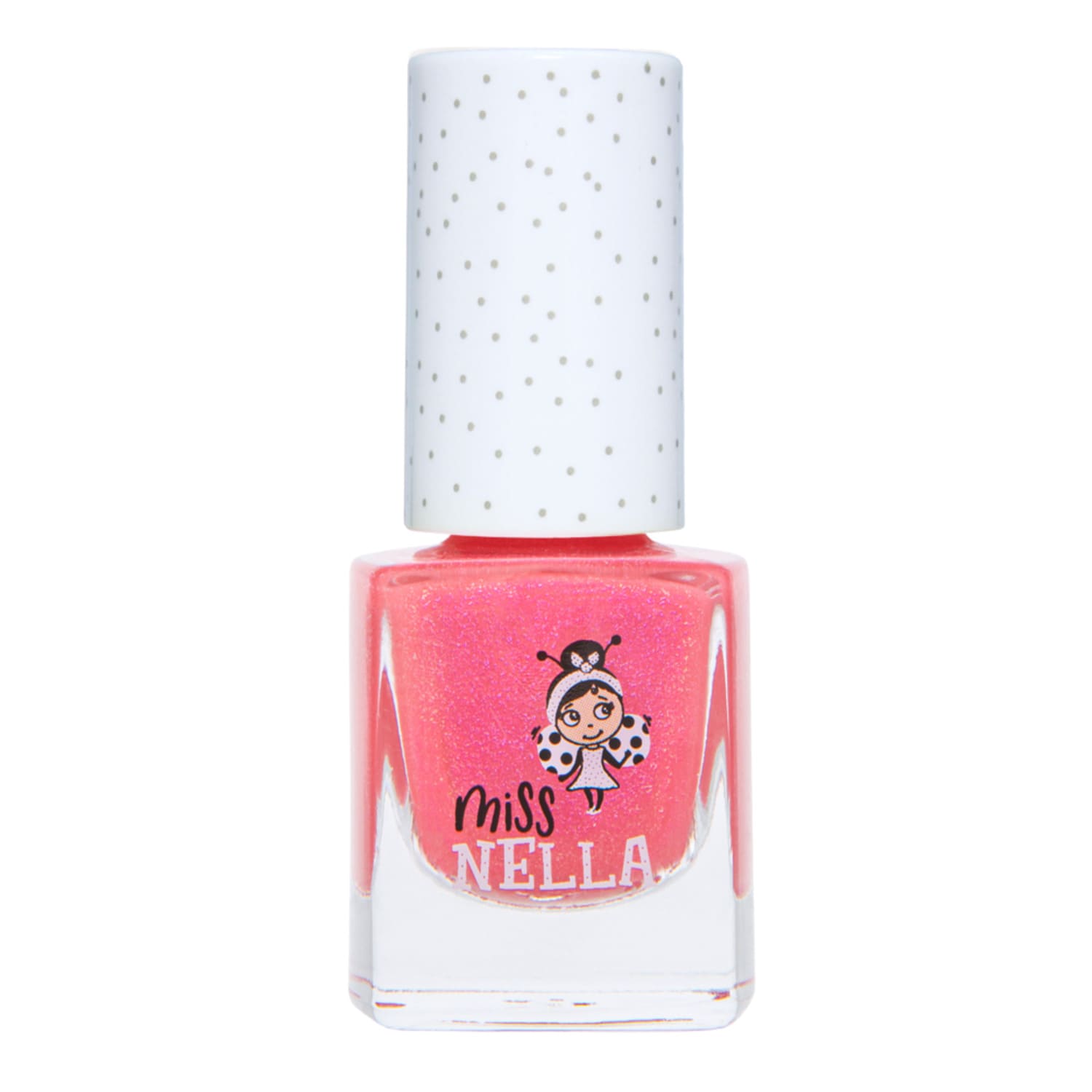 Miss Nella Kinder-Spaß Nagellack zum Abziehen, geruchlos, Tickle me pink