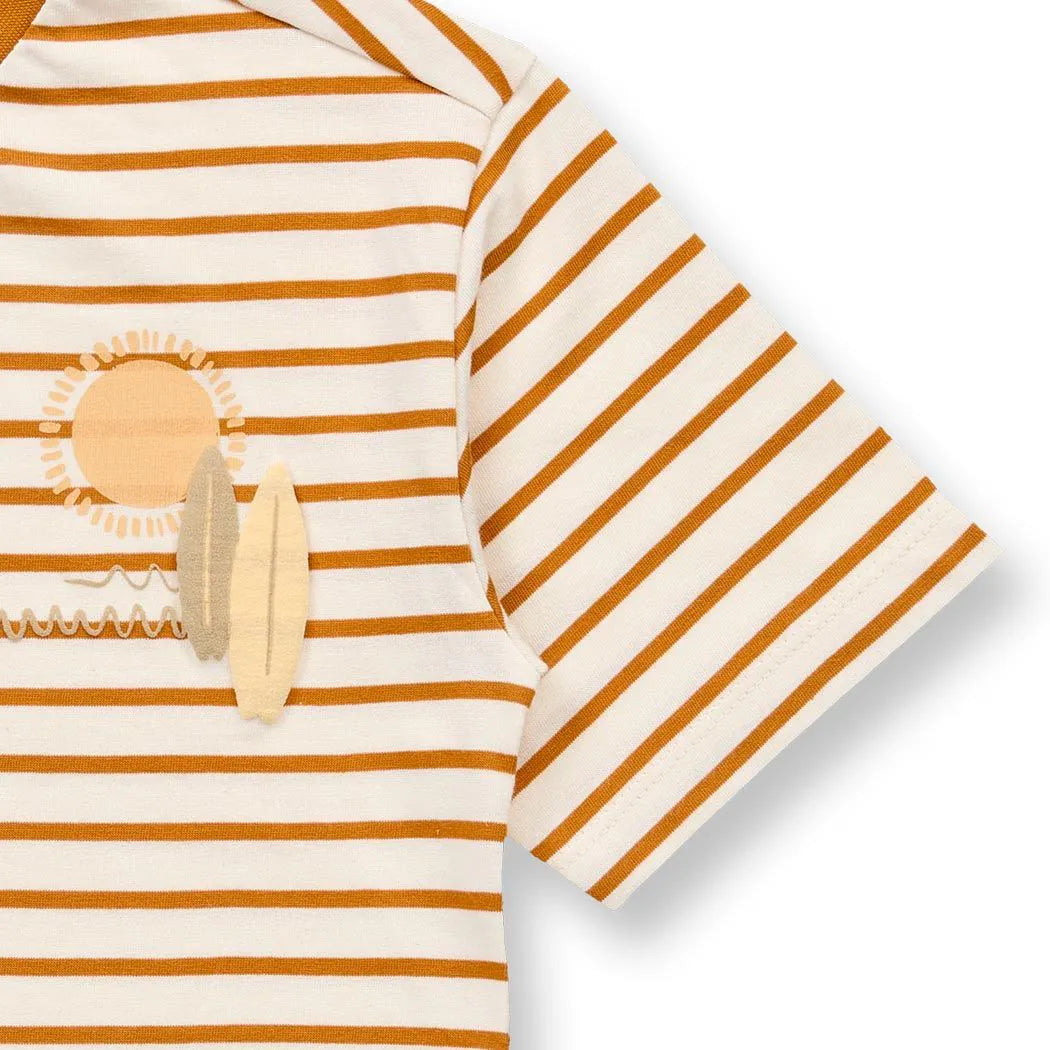 Sense Organics T-Shirt ANTON Surfer Streifen