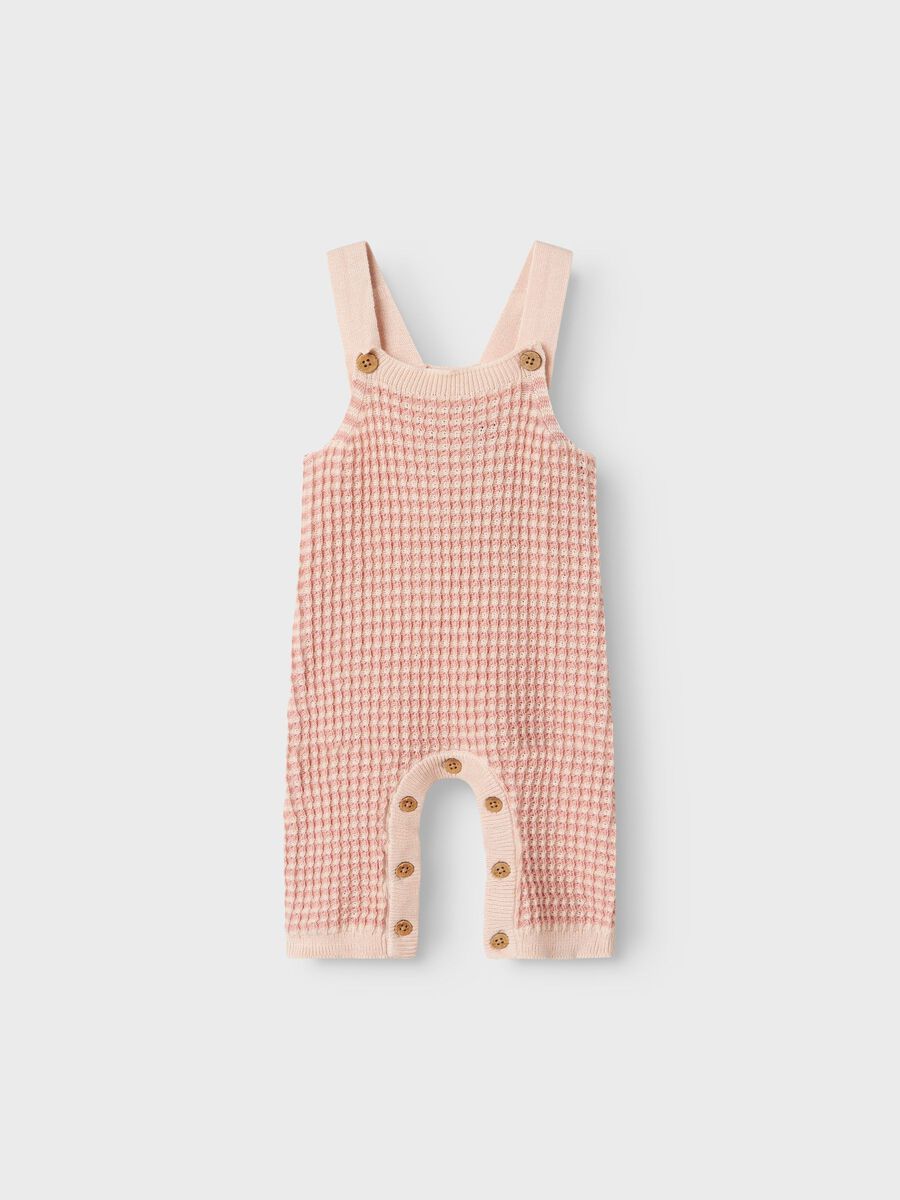 Lil‘Atelier gestrickter Overall rosa ( nbfhalma)