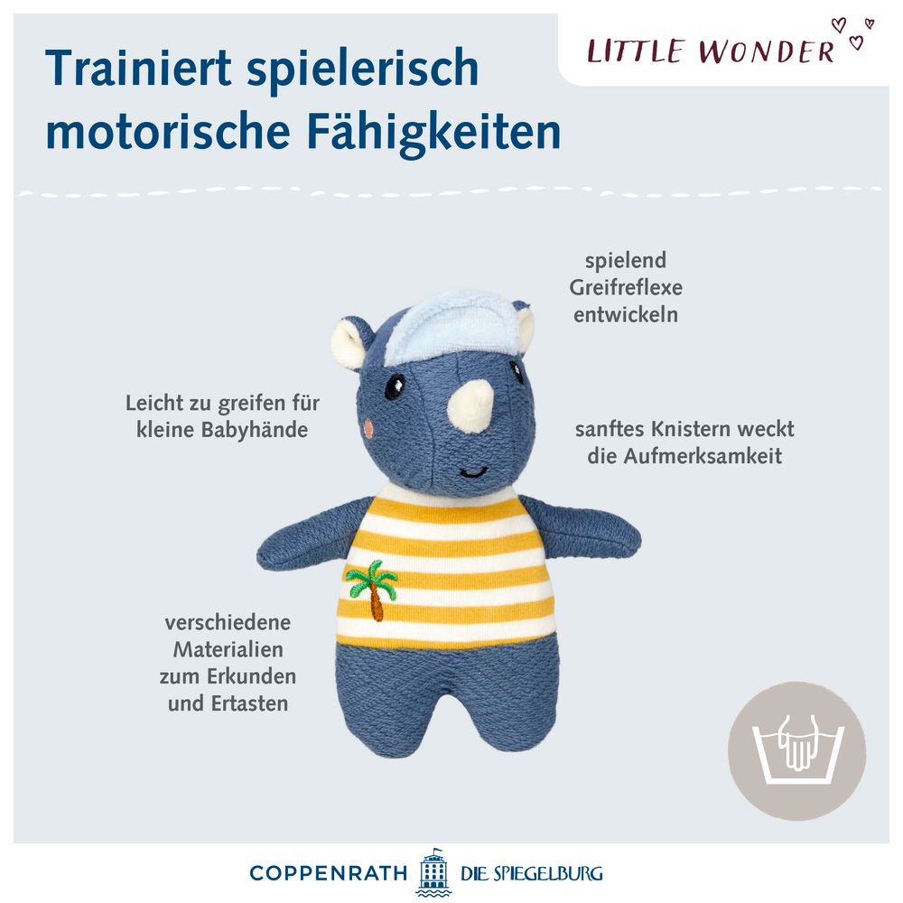 Die Spiegelburg Knistertier Nashorn