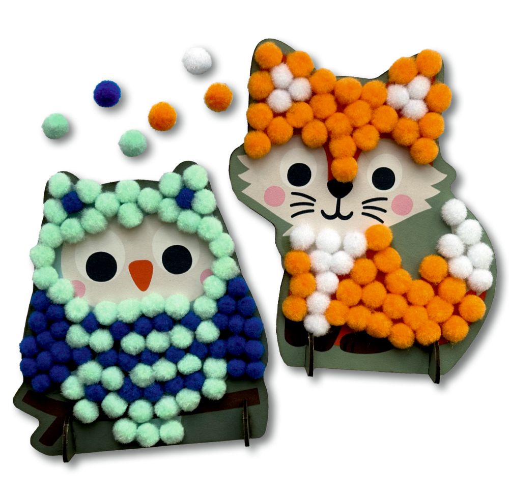 Coppenrath Mein kleines Bastelset: Pompom-Figuren