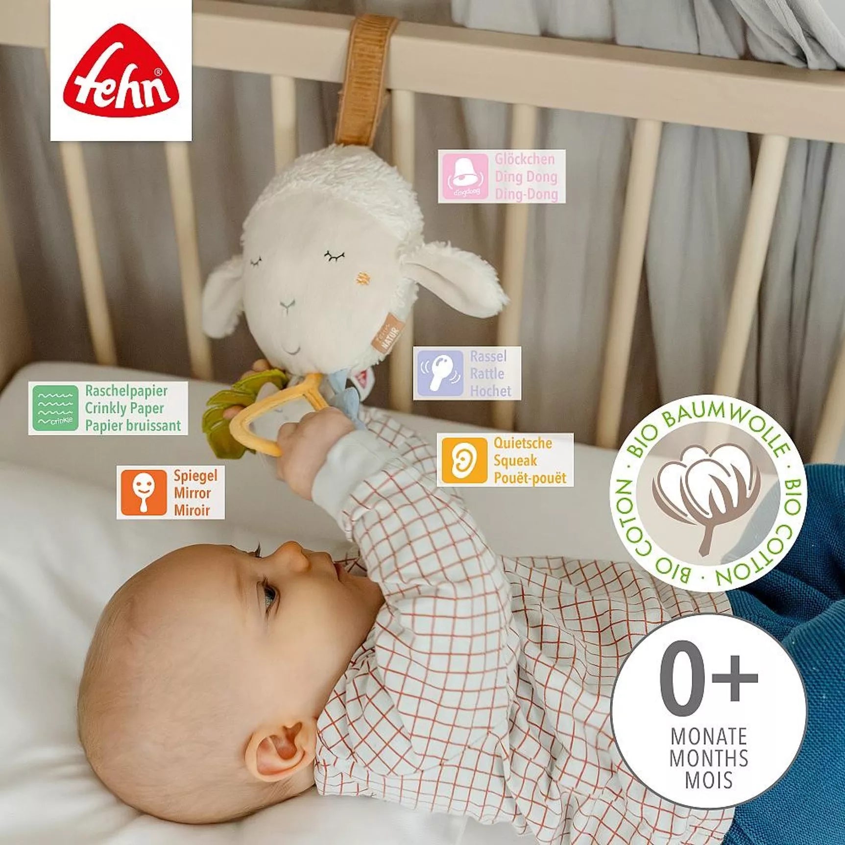 Fehn Activity Toy Schaf