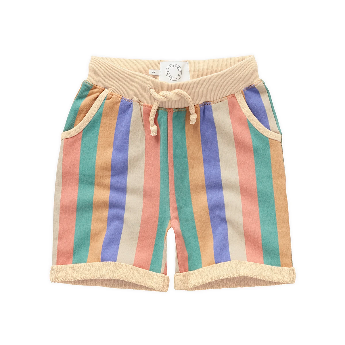Sproet & Sprout gestreifte Shorts