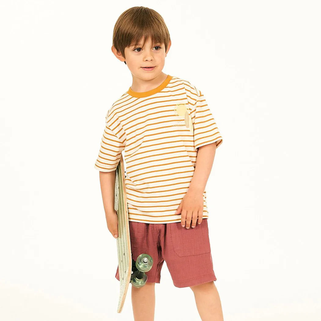 Sense Organics T-Shirt ANTON Surfer Streifen