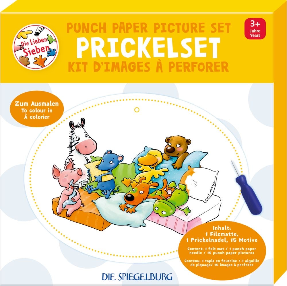 Die Spiegelburg Prickelset Die Lieben Sieben