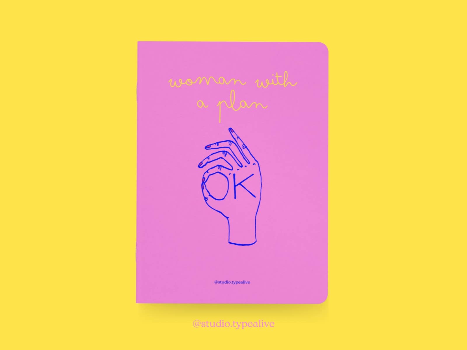 Notizheft / Woman With A Plan