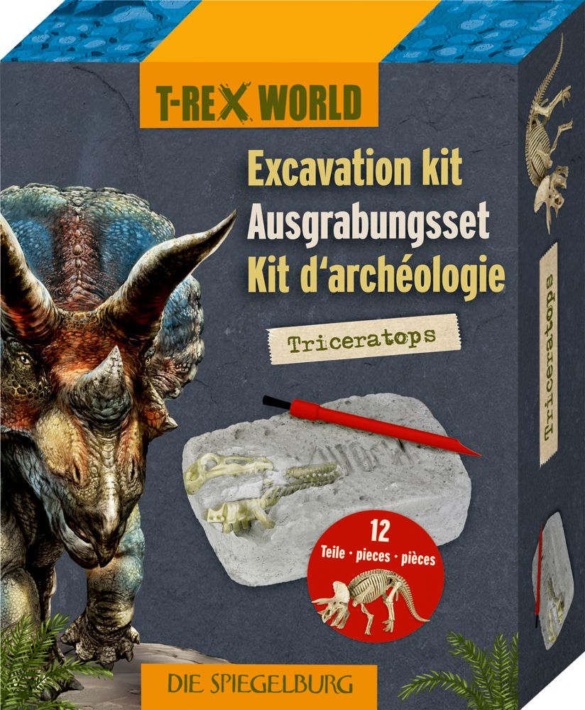 Die Spiegelburg Ausgrabungsset Triceratops