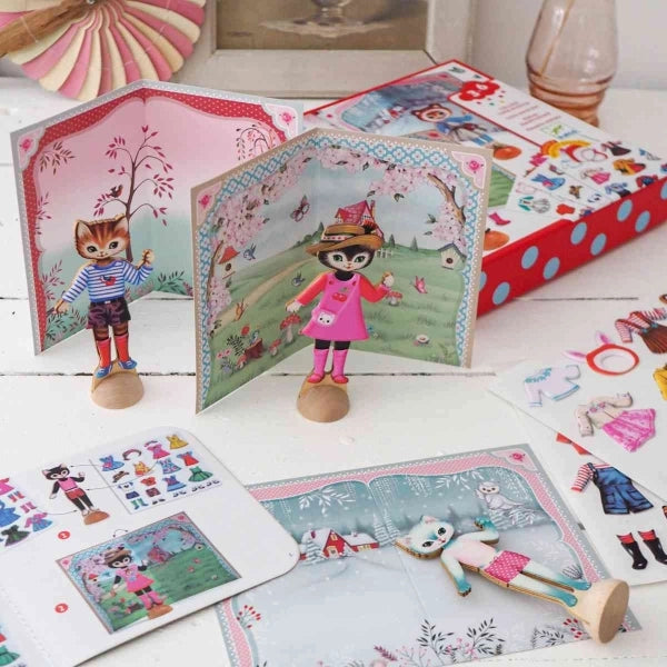 Djeco Basteln 3-6 Kleiner Kleiderschrank