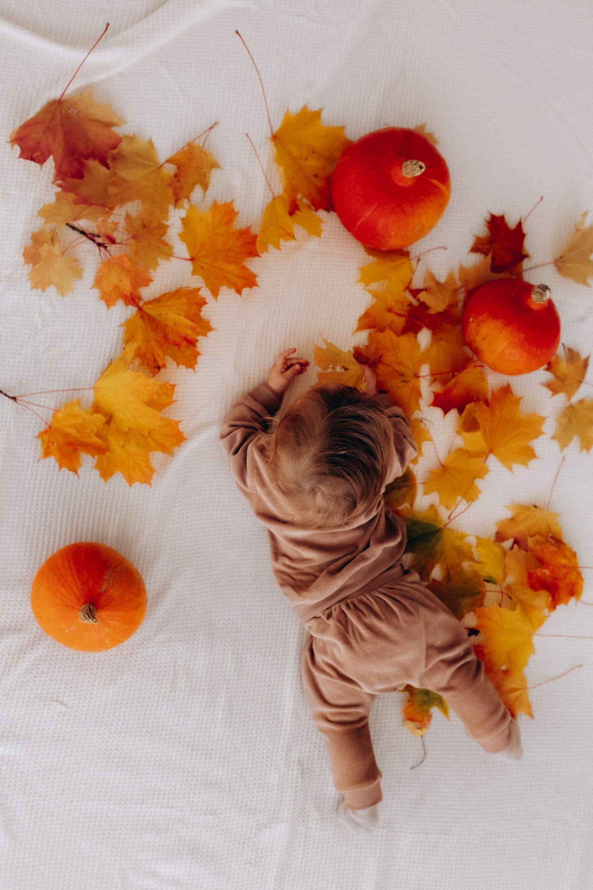 wooly organic Babyhose Caramel