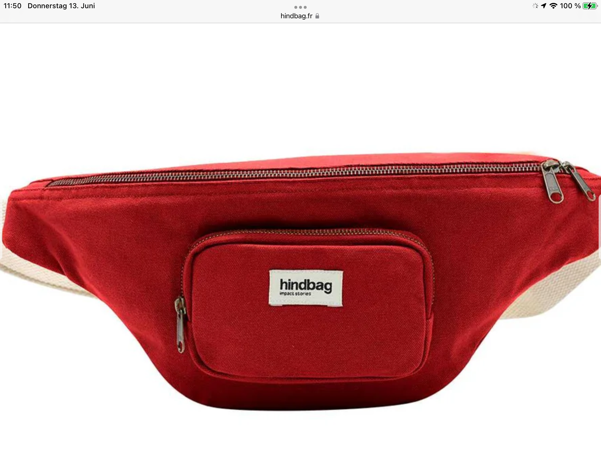 hindbag Bauchtasche Sofia terracotta