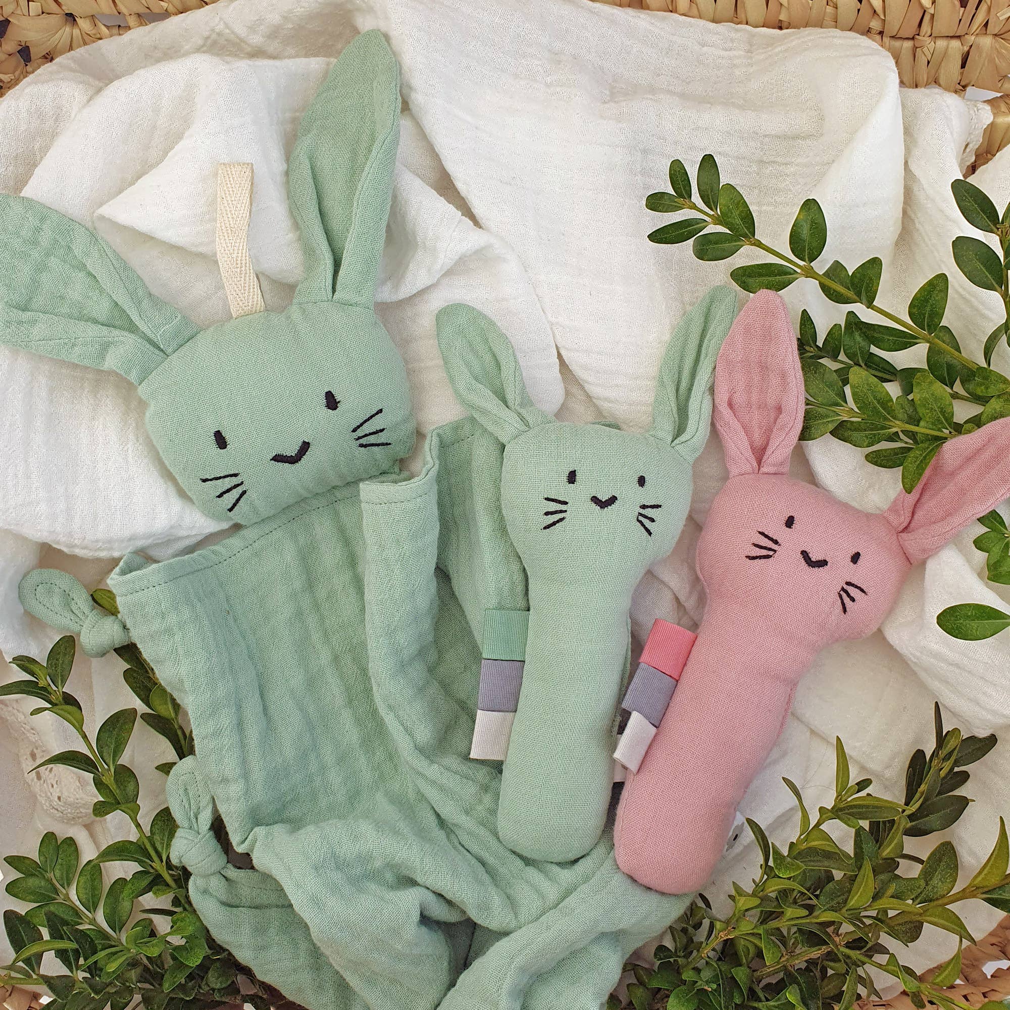 Bio-Raspelkaninchen Cameo Green