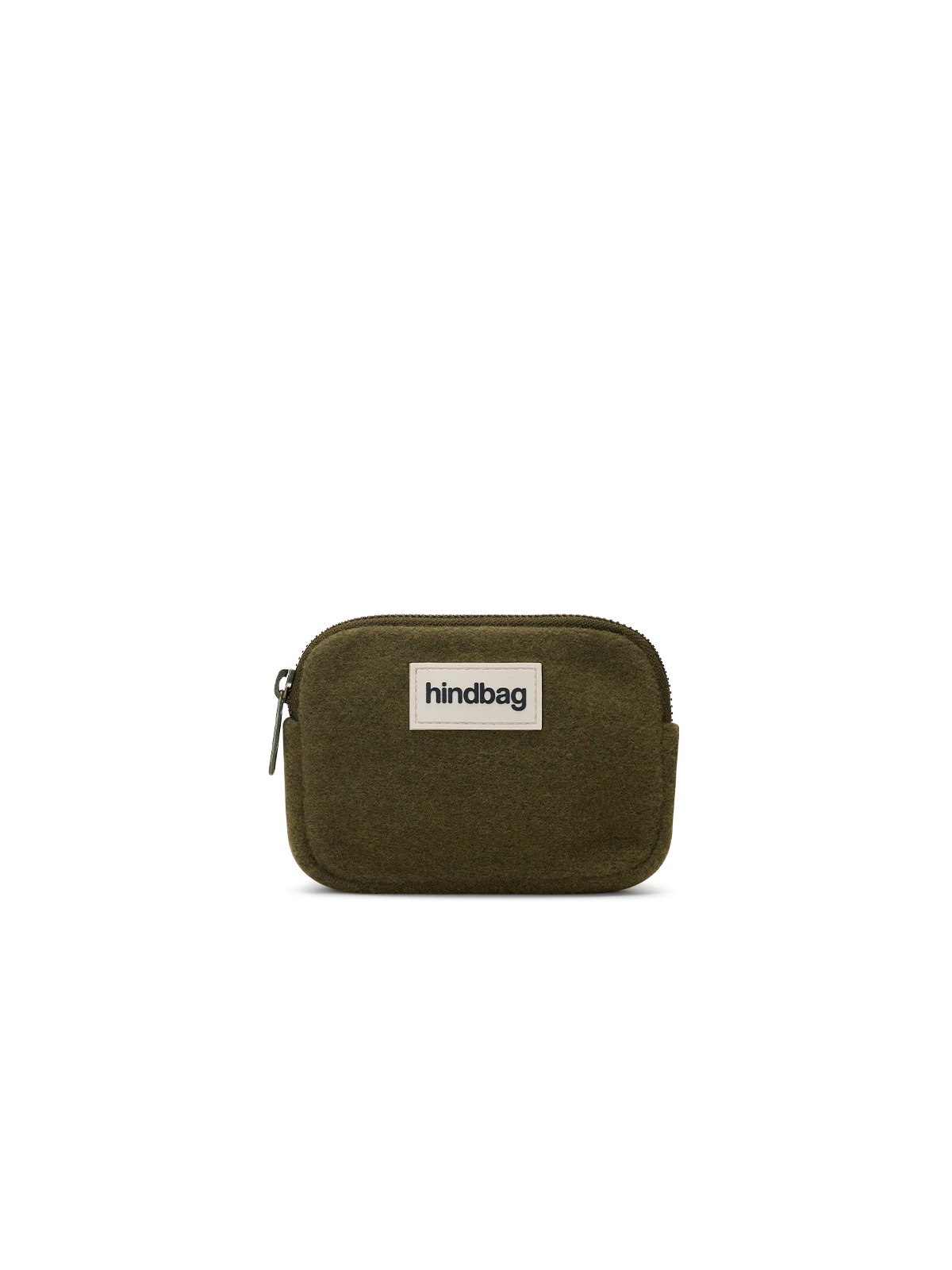 Hindbag Portemonnaie Lili in Wolloptik Khaki