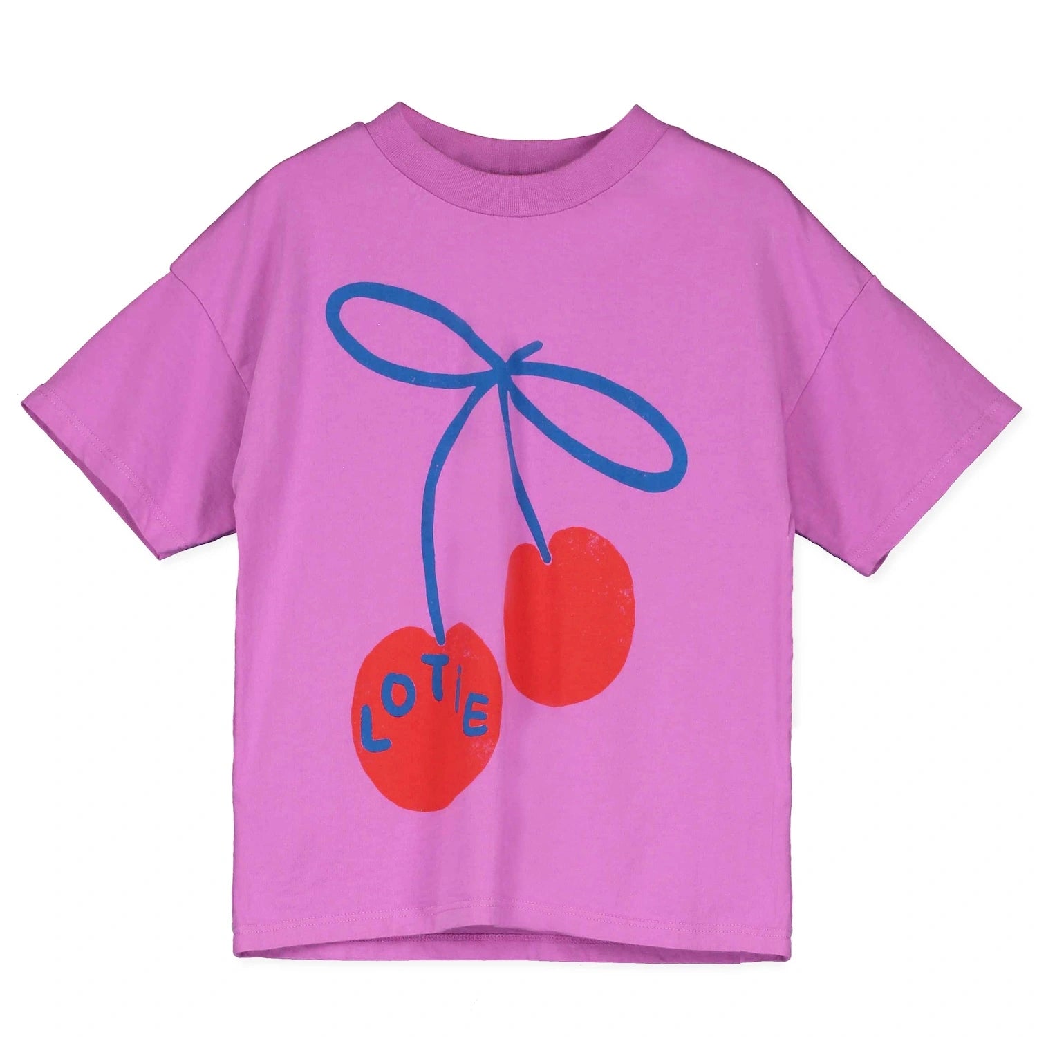 lötiekids T-Shirt Magenta Kirsche