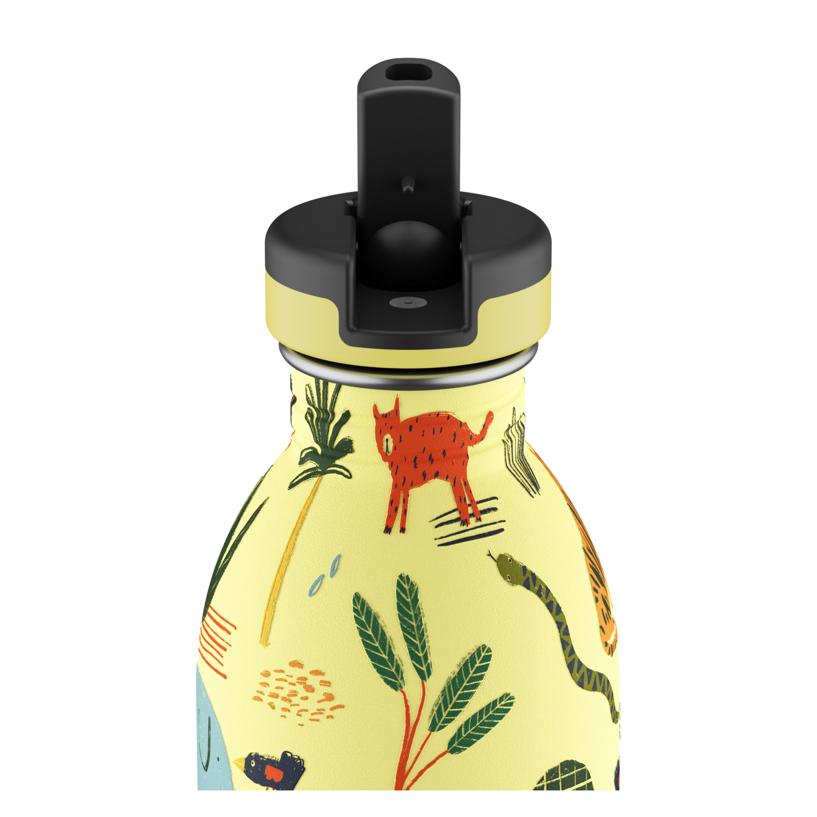 24 bottles Kindertrinkflasche | Dschungelfreunde – 500 ml