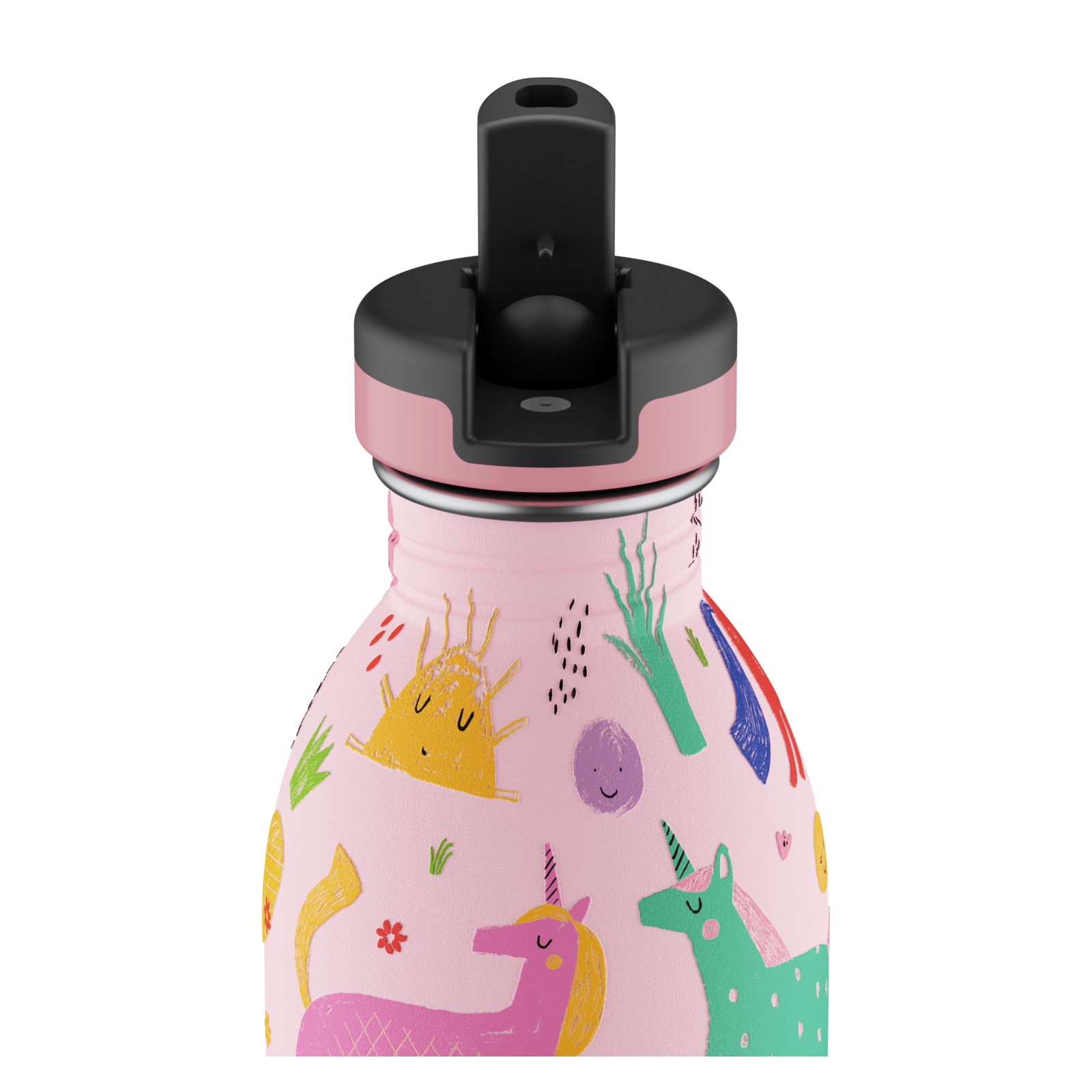 24 bottles Kids Bottle | Magic Friends - 500 ml Trinkflasche für Kinder