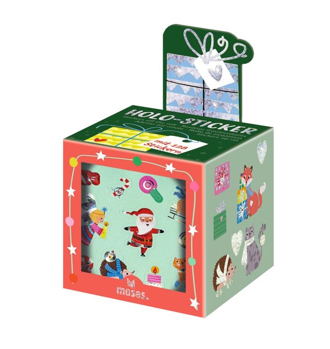 moses Sticker von der Rolle Weihnachtsfreunde