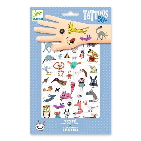 Djeco Tattoos kleine Kreaturen