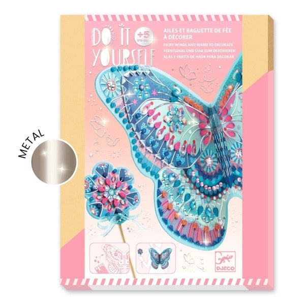 Djeco DIY: Feenflügel& Zauberstab