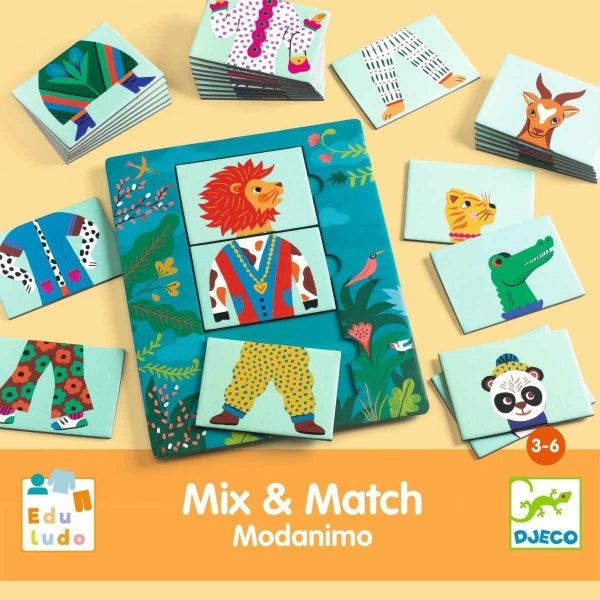 Djeco - Mix & Match Modanimo