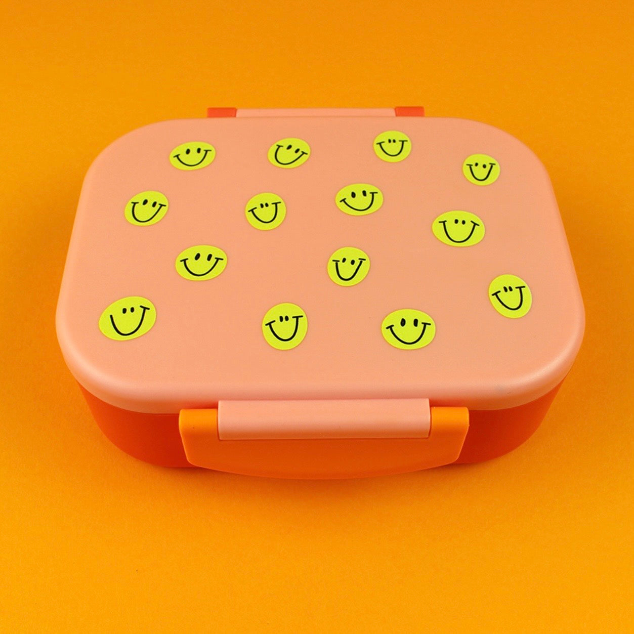 ava&yves Brotdose Smile rosa/rot/violett