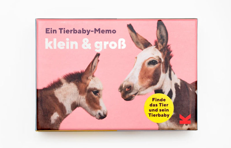 Tierbaby-Memo klein & groß