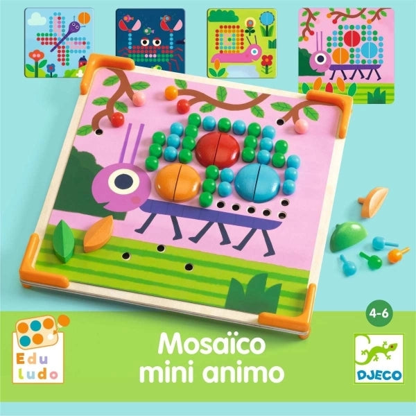 Djeco Mosaik Lernspiel Mini Animo