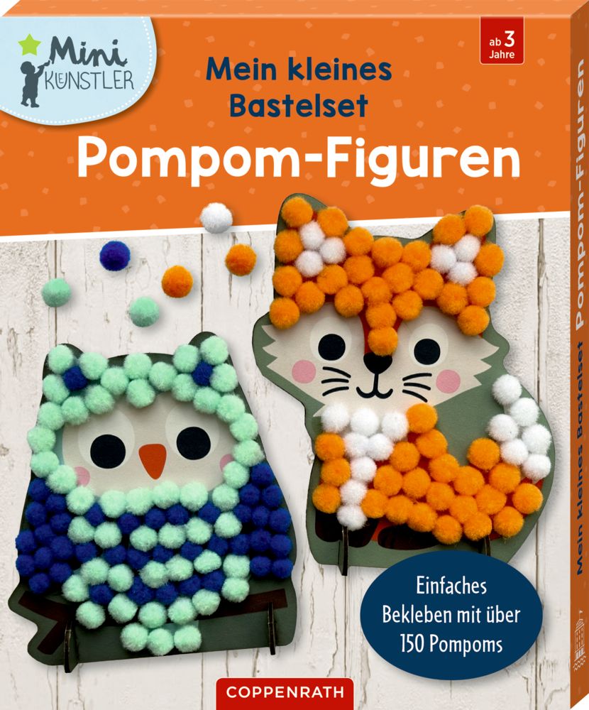 Coppenrath Mein kleines Bastelset: Pompom-Figuren