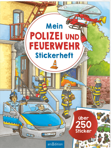 Ars Edition Polizei, Feuerwehr Stickerheft