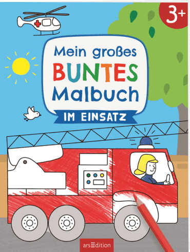 Ars Edition Malbuch Im Einsatz